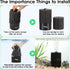 hygger Aquarium Sponge Filter 55-125 Gallon Fish Tank Filter for Breeding Fry Shrimp Snails Betta Air-Powered Filter with Reusable Biochemical Bal...