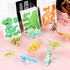 KIMOBER 25Pcs Educational 3D Cartoon Puzzle,3D Dinosaur Puzzle for Kids DIY Cartoon Dinosaur Animal Learning Education Puzzle Jigsaw Toys for Kids...