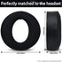 Earpads Replacement for Sony Playstation Pulse 3D Wireless Headset PS5, Ear Pads Cushions with Noise Isolation Foam (Black (Memory Foam + Cooling ...