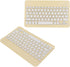 Hilitand Bluetooth Keyboard,Universal Compact Ergonomic Mobile Phone/Tablet/Laptop/PC Typewriter,for Android/iOS/Windows(Yellow)...