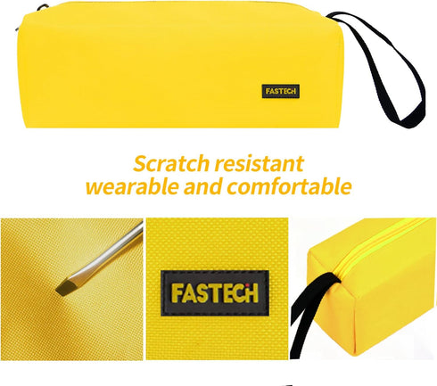 1-Pack Zipper Utility Tool Bag, Small Zipper Bags/Multi-purpose Tool Pouch Tote Bags Storage Organizer for Screwdrivers, Pliers, Nut Drivers Gifts...