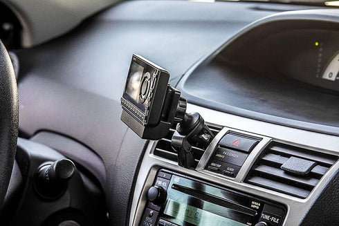 ARKON Mounts Air Vent Car Mount for Sirius XM Satellite Radios | Single-T and AMPS Pattern Compatible | Securely Mounts Satellite Radios to Air Ve...
