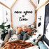 Huray Rayho Once Upon a Time Wood Sign Nursery Wall Decor Words Art Hanging Decor for family Bookshelf, Reading Nook, Daycare, Classroom - Baby Sh...