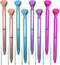 Diamond Crystal Ballpoint Pens in Bulk Retractable Ballpoint Pen Office Supplies Gifts for Bridal Shower Girls' Birthday Party Blue Ink- 8 Count...