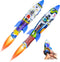 Rocket Balloon Launcher 2pcs, Finger-Press-to-Launch Rocket Balloons, Pop-Up Rocket Flying Toys Outdoor Sport for Adults and Kids, Excellent for P...