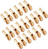 Arroyner 20 PCS Mini Wooden Spoon Mini Bamboo Spoons Small Bath Salt Spoon Small Spice Spoons for Sugar Scrubs, Spices, Bath Salts, Cooking...