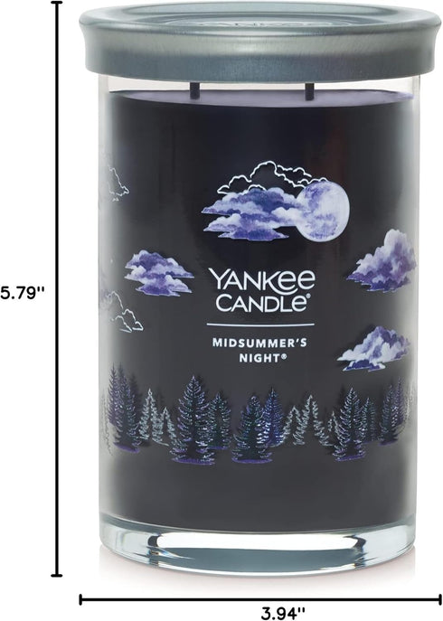 Yankee Candle Large Tumbler Scented Candle with up to 80 Hour Burn Time, Premium Plant Wax Blend for Consistent Burn, 20 oz Tumbler Candle with Ro...