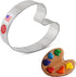 Paint Palette Cookie Cutter, 3.5" Made in USA by Ann Clark...