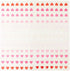 Sparkle and Bash 100-Pack Valentine’s Day Heart Napkins - 5 x 5-Inch Folded Pink Paper - 3-Ply Soft Absorbent - Decorative Party Supplies for Home...