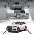 Car Rearview Mirror, 12 Inch Anti-Glare Panoramic Convex Rear View Mirror, Automotive Interior Extended Clip-on Wide Angle Rearview Mirror, Univer...