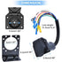 7 Way RV Trailer Light Connector Socket 7 Wire Harness Electrical Quick Converter Adapter with Mounting Bracket,for RV, Truck, Trailer, Camper...