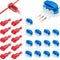 Wire Connector 13PCS Electrical IDC 314-Box Cable Connector with 10 PCS T Tap Wire Connector, Waterproof Gel Filled Lawnmower 3 Way Connectors and...