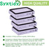 4 Pack HEPA Vacuum Filters for Kenmore EF-2, 86880, 20-86880, 40320, 610445,Also fit to Panasonic MC-V194H...