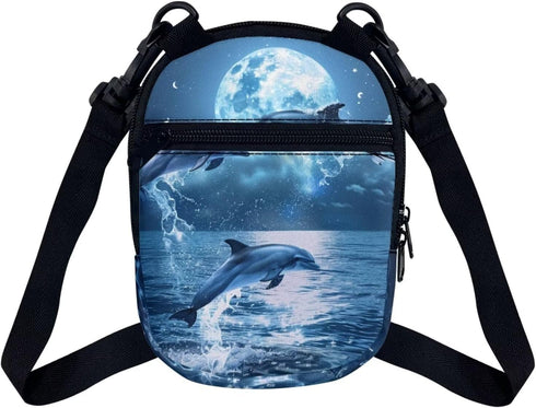Crossbody Bag for Women and Men, Belt Bag with Adjustable Strap Cell Phone Case with Back Zipper Pocket...