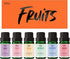 Fragrance Oil, MitFlor Premium Fruit Essential Oils Set, Fruity Scents for Soap & Candle Making, Summer Diffuser Oils, Refreshing & Long-Lasting, ...