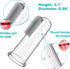 Baby Toothbrush Set, 6 Pcs Soft Infant Finger Toothbrush with 6 Boxes, Newborns Toddler Silicone Baby Tooth Brush 0-6 Months 6-12 Months...