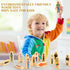 30 Pcs Wooden Community Helpers Toys Small Professionals Wooden Character Set Cute Career Blocks Wood People Figures for Classroom Open Ended Stem...