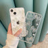 Ownest Compatible with iPhone 13 Case with Clear Cute 3D Bowknots and Pearl Aesthetic Patterns for Women Teen Girls, Glitter Sparkle Back and Full...