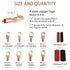 80 Pcs Copper Wire Lugs, Battery Terminal Connectors AWG 8 6 12/10 with Heat Shrink Set, 40 Pcs Heavy Duty Battery Cable Ends Ring Terminals Conne...