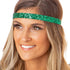 Hipsy Irish Green Headband St Patricks Day Accessories Clover Headband Gift Packs (Skinny & Wave Bling 2pk)...