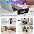 Foldable Cell Phone Stand for Desk, Adjustable Cellphone Ring Holder Finger Kickstand for Office Desktop & Magnetic Car Mount, Rotatable Multi-Ang...