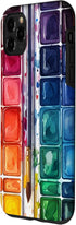 iPhone 11 Pro Max Watercolor Paints Palette And Paintbrush Painter Artists Case...