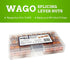 WAGO 221 Series 28pc Compact Splicing Wire Connectors Assortment Pack | includes (10x 221-412), (10x 221-413), (8X 221-415) | 221 Series Assortmen...
