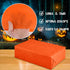 Morcheiong 60 Sheets Orange Tissue Paper Art Gift Wrapping Tissue Paper Bulk Gift Wrapping for DIY Art Craft Floral Birthday Halloween Party Festi...