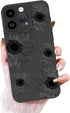 OOK Floral case for iPhone 15 Pro Max Case, Cute Sunflower Floral Blooms Design Soft TPU Shockproof Protective for Women girls Phone Cover - Black...