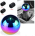 Shifter Knob Chrome Aluminum with 3 Adapter M8 M10 M12 x 1.25 Shift Lever(Multicolor)...