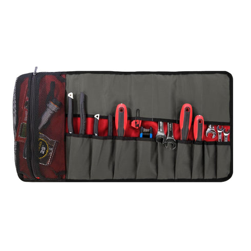 WOLVERINE 28" 16 Pocket Utility Roll | Durable Nailhead Nylon, Adjustable Straps, and Versatile Pockets for On-The-Go Tool Organization...