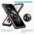 for TCL 40 XL Case,TCL 40 T Phone Case with Glass Screen Protector,Heavy Duty Hard PC,Shock-Absorbing Corner TPU Bumper Shockproof Protective Phon...