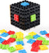 3x3 Speed Cube 3x3x3 Magic Speed Cube Puzzles Black Sturdy and Smooth Speed Cube Puzzles Toy Montessori STEM Educational Toys Gift for All Ages...