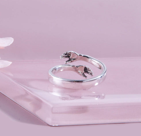 Helen de Lete Original Come to My Arm 925 Sterling Silver Adjustable Hug Ring for Both Men and Women...