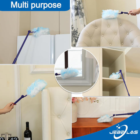 JEBBLAS Disposable Dusters Refills, Heavy Duty Electrostatic Duster Head, Total 30 Count...