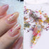 3D Dried Flower for Nails, Flower Nail Art Stickers 1Box Mixed Dried Flowers for Nail Art Resin DIY Crafts Natural Real Dry Flower Decals for Spri...