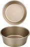 Mini Pie Pan Tart Tins Cupcake Pan 4 Inch Air Fryer Hamburger Bun Mold Mini Cake Pans for Baking-2SETS...