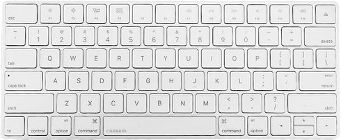 Ultra Thin Clear Keyboard Cover Protector Skin for Apple Wireless Magic Keyboard (for Magic Keyboard (MLA22LL/A))...