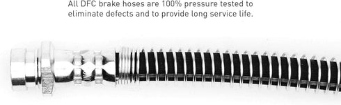 Dynamic Friction Company Front Brake Line Hose 350-40231 For 2014-2020 Ram ProMaster 1500, 2014-2020 Ram ProMaster 2500, 2014-2020 Ram ProMaster 3...