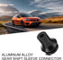 1 PC M12 x 1.25 Car Shift Knob Boot Retainer, Waterproof Metal Manual Vehicle Gear Shifter Lever Adapter Accessories, Compatible with Subaru Ford ...