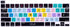 Illustrator AI Silicone Shortcuts Keyboard Cover Skin for MacBook Pro 16 inch A2141 2019 2020 Pro 13.3 inch A2338 M1/A2251/A2289 with Touch Bar an...
