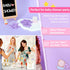 50 PCS Small Transparent Plastic Tool Paper Clips Clothespins Clip Clothing Line Clip Photo Clips 1.4 x 0.25 Inch Mini Clothespins Baby Shower Clo...