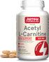 Jarrow Formulas Acetyl L-Carnitine 500 mg, Dietary Supplement, Amino Acid Support for Brain Health and Antioxidants, 120 Veggie Capsules, 120 Day ...