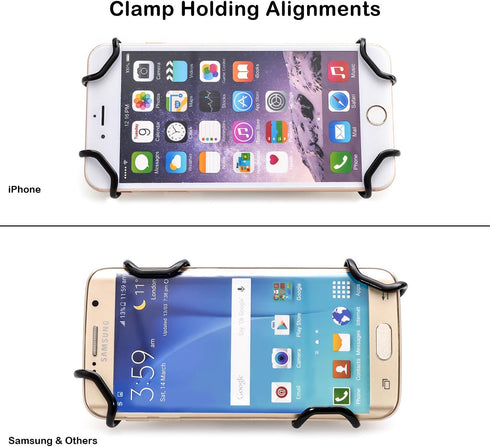 TFY Sport Armband + Key Holder for 4 to 5.5 Inch Cell Phone - iPhone 16/15 / 14/13 / 12/11 / X/XR / 8/7 / SE - Samsung Galaxy S4/ S5 / S7 / Note 2...