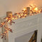 Vanthylit 6FT Red Berry Garland Lights, Battery Operated Christmas Garland with Timer, Lighted Berries Garland Decorations for Holiday Fireplace M...