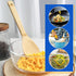 HANSGO 6PCS Bamboo Cooking Utensils, Bamboo Spatula Spoons Kitchen Cooking Utensils Set for Home Kitchen Housewarming Holiday Gift...