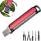 Upgraded Garden Tool Blade Sharpener, Multi Pocket Knife Sharpener for Sharpening Garden Tools, Yard Tools, Scissor, Knives, Axe, Lawn Mower Blade...