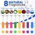 -96 Flowers- Flower Toilet Gel Stamp | Toilet Scent Fresheners | Toilet Fresheners Gel Toilet (Mix Scent)...