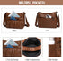 Women Crossbody Handbags Waterproof Shoulder Bag Ladies Soft Leather Purse Satchel Multi Pocket Messenger Bag...