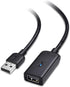 Cable Matters Active USB Extension Cable 32.8 ft / 10m (Active USB Extender Cable, USB Cable Male to Female) for Webcam, Oculus Sensor, HTC Vive L...